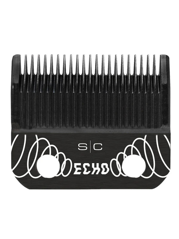 StyleCraft Echo Black Diamond Carbon (DLC) Fixed Blade + Shallow Tooth 2.0 Moving Cutter Set