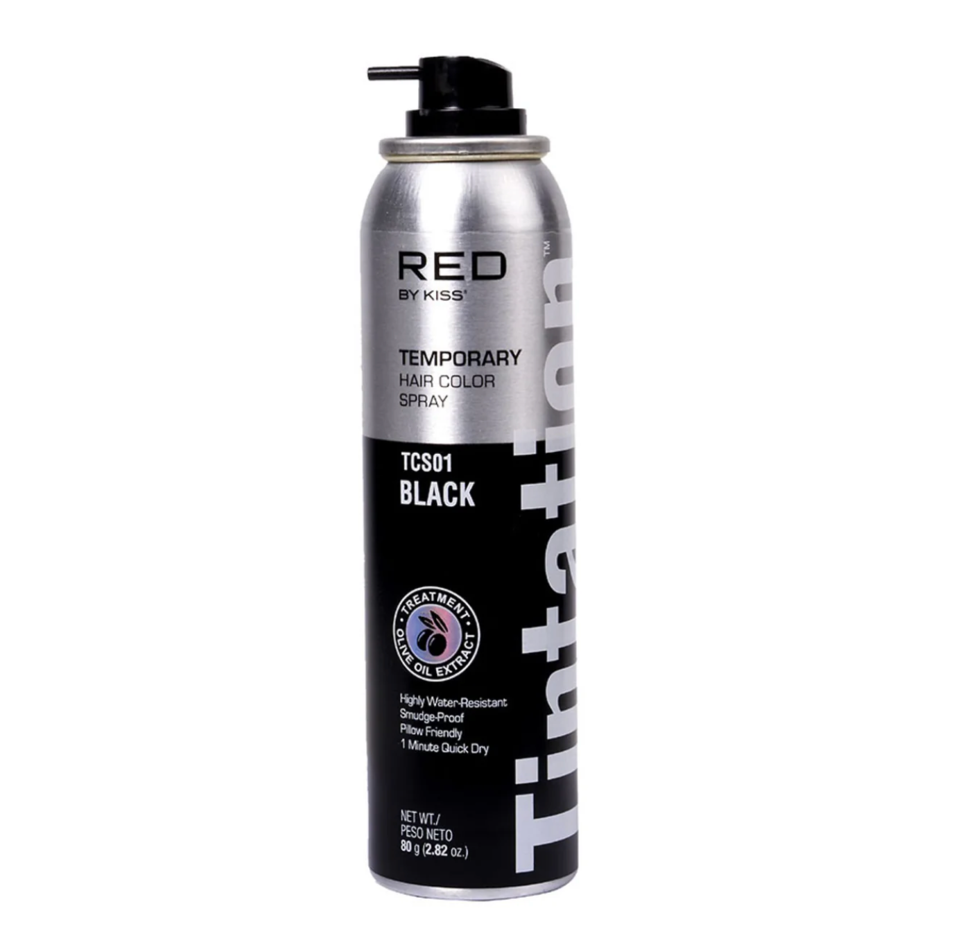 Kiss Tintation Color Spray Black 2.82oz
