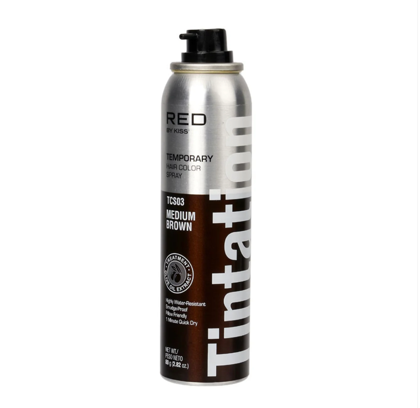 Kiss Tintation Color Spray Medium Brown 2.82oz