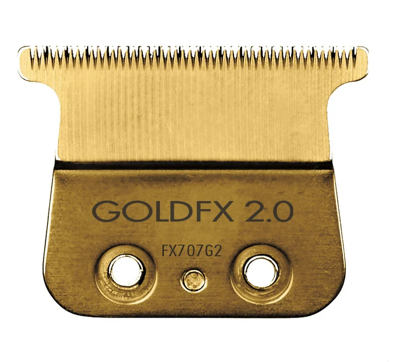 BaBylissPRO GoldFX 2.0 Deep Tooth Trimmer Blade FX707G2 – Gold Titanium T-Blade