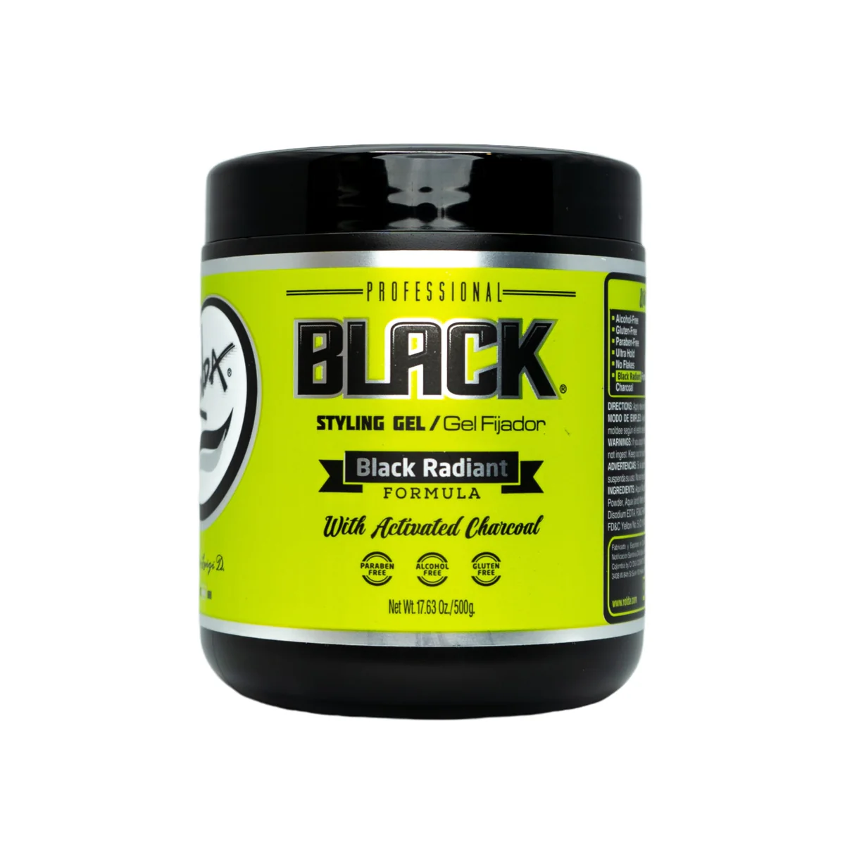 Rolda Hair Gel Black 17.6oz